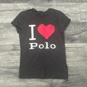 Polo Ralph Lauren gray T shirt size XS